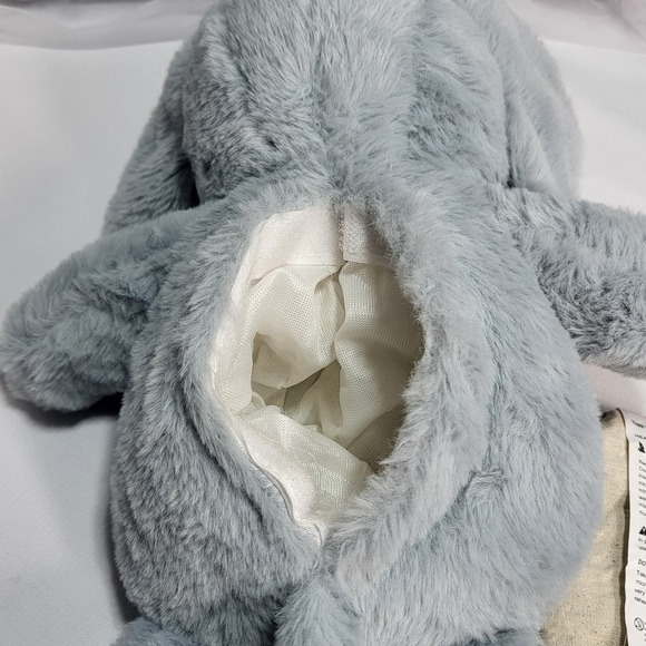 Cozy Friends 15" Grey Elephant Stuffed Plush Reusable Hot/Cold Therapy - Picture 7 of 9